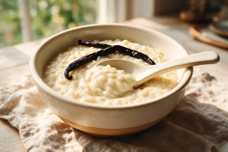 Riz au lait vanillé