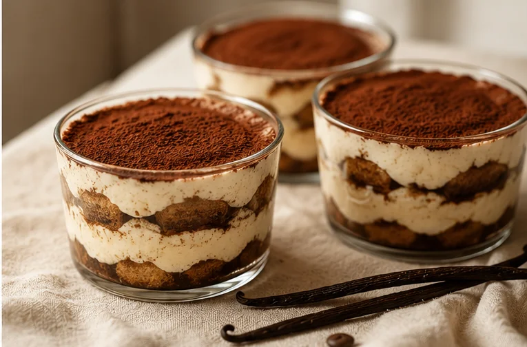Tiramisù à la vanille